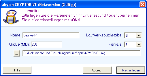 abylon CRYPTDRIVE