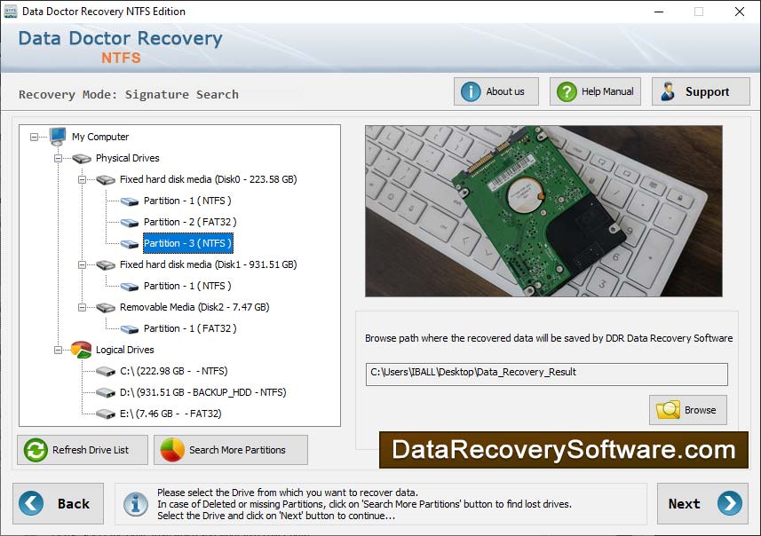 Ntfs, data, recovery, program, restores, missing, lost, files, hard, disk, drive, retrieves, corrupted, multimedia, data, SATA, IDE, Windows, computer, recover, formatted, pictures, images, audio, songs, notebooks, rescue, deleted, text, documents