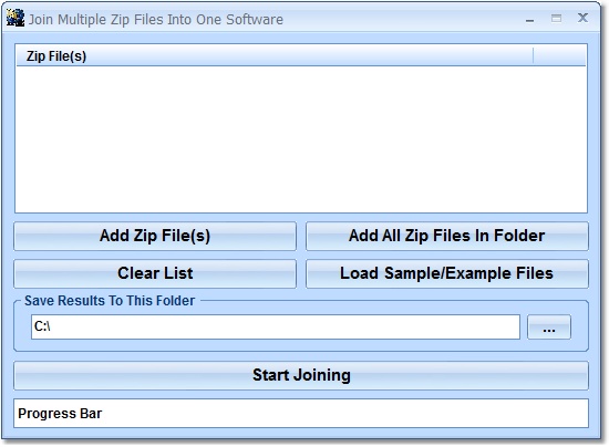 Join (Merge, Combine) Multiple (or Two) Zip Files 