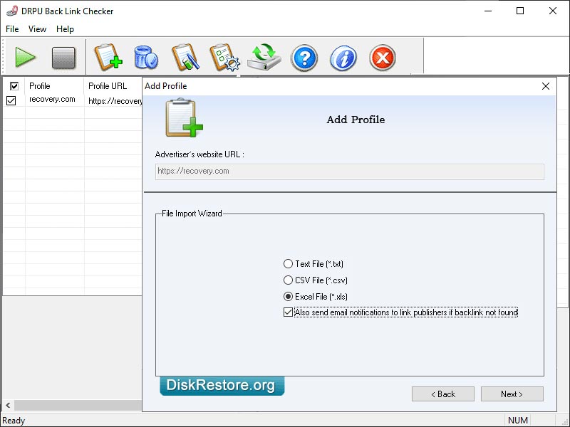 Backlink, checker, software, analysis, reciprocal, availability, report, windows Vista, back link, tool, program, track, popularity, exchange, direct links, text, SEO, publisher, URL, html, monitor, advertiser, weblink, status, check, website, email