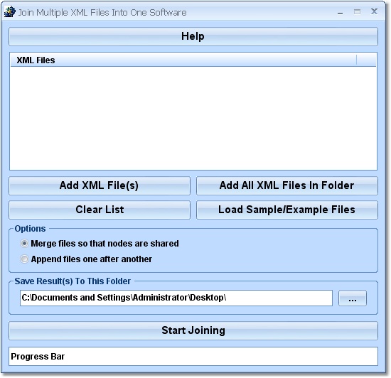 Join (Merge, Combine) Multiple (or Two) XML Files 