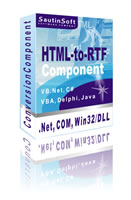 HTML-to-RTF Pro DLL .Net