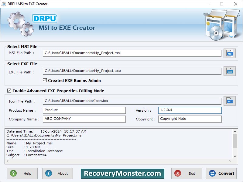 MSI to EXE, setup, converter, application, convert, .msi, extension, executable, file, format, generator, Microsoft, installer, package, conversion, tool, build, .NET framework, .exe, installation, create, windows, program, generate, software