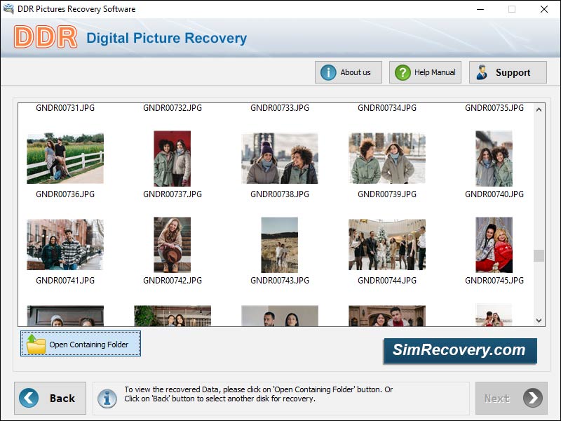 Digital, images, restoration, utility, retrieve, undetected, missing, photograph, damaged, DSLR, camera, deleted, lost, snapshot, recovery, tool, rescue, jpg, gif, jpeg, file, photo, crashed, hard, disk, erased, undelete, picture, retrieval, software