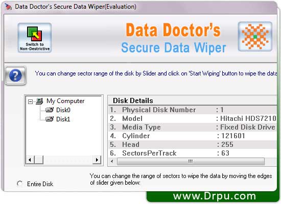 Disk, wiping, software, wipe, used, unused, hard, disk, removable, drive, space, tool, permanently, remove, data, record, FAT, NTFS, partition, cleanup, utility, erase, file, folder, cookies, clean, online, offline, history, deleted, recent, document