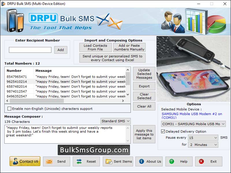 Worldwide messaging appplication, global sms sender program, sms messaging program, broadcast international sms, mobile messaging application, send bulk text sms, text messaging program, bulk sms software, sms sending program