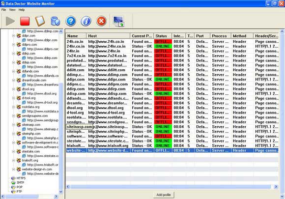 Site Performance Monitoring Tool