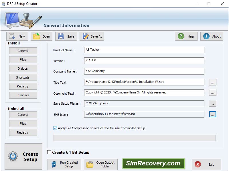 Link, maker, application, generate, group, batch, file, patch, .exe, format, setup, creator, tool, produce, code, size, small, shortcut, menu, products, wizard, launch, agreement, GUI, interface, install, uninstall, facility