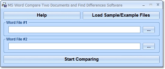 MS Word Compare Two Documents and Find Differences