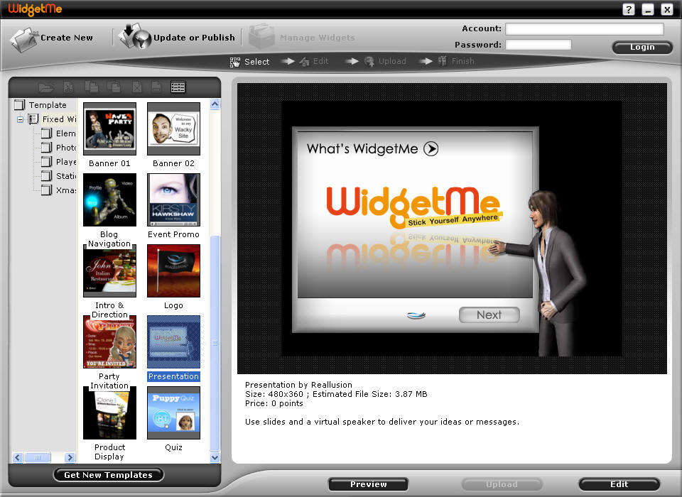 Reallusion WidgetMe