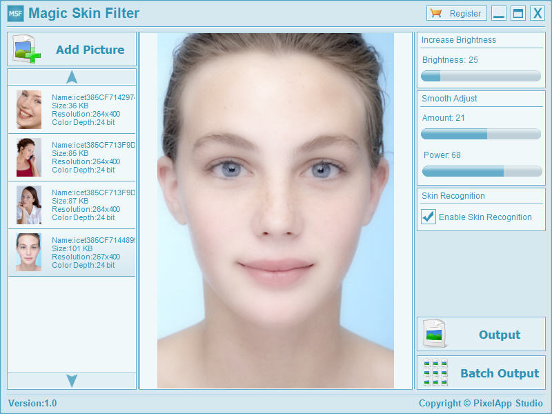 Magic Skin Filter