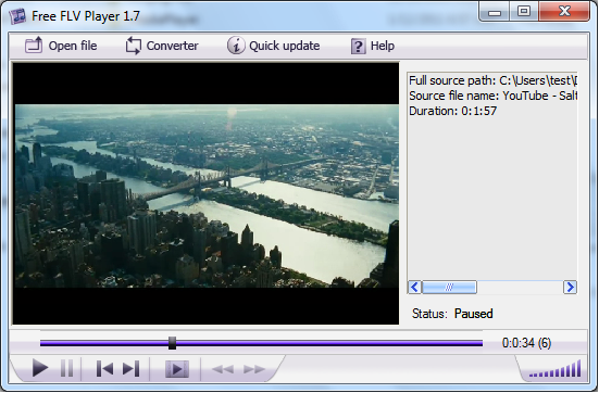 Free FLV Player