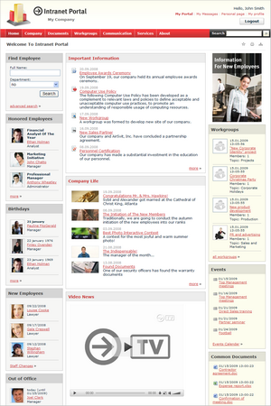Bitrix Intranet Portal