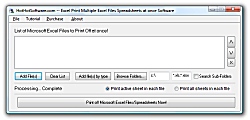 Excel Print Multiple Excel Files Spreadsheets at o