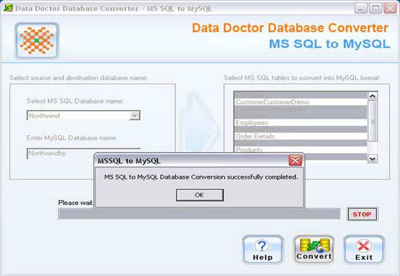 Microsoft, server, MSSQL, MySQL, database, converter, software, convert, conversion, table, record, primary, foreign, key, indexes, default, value, data, types, attributes, overwrite, utility, transform, rows, column, transfer, migrate, program
