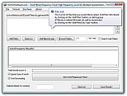 Excel Word Frequency Count for Multiple Spreadshee