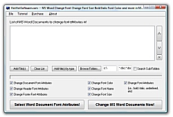 MS Word Change Font Change Font Size Bold Italic a