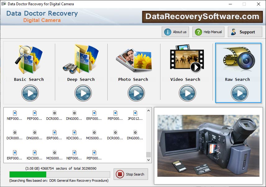 Download, data, recovery, software, Digital Camera, recover, lost, formatted, image, files, corrupted, crashed, DSLR, camera, deleted, digicam, picture, undelete, utility, backup, restore, missing, audio, video, photographs, damaged, camcorder