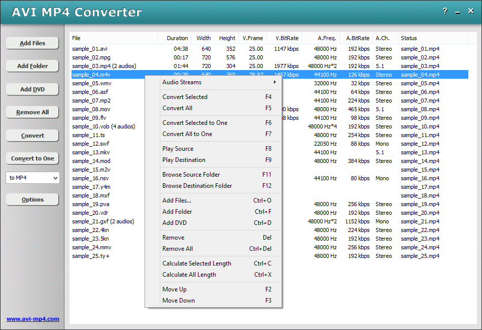 HooTech AVI MP4 Converter
