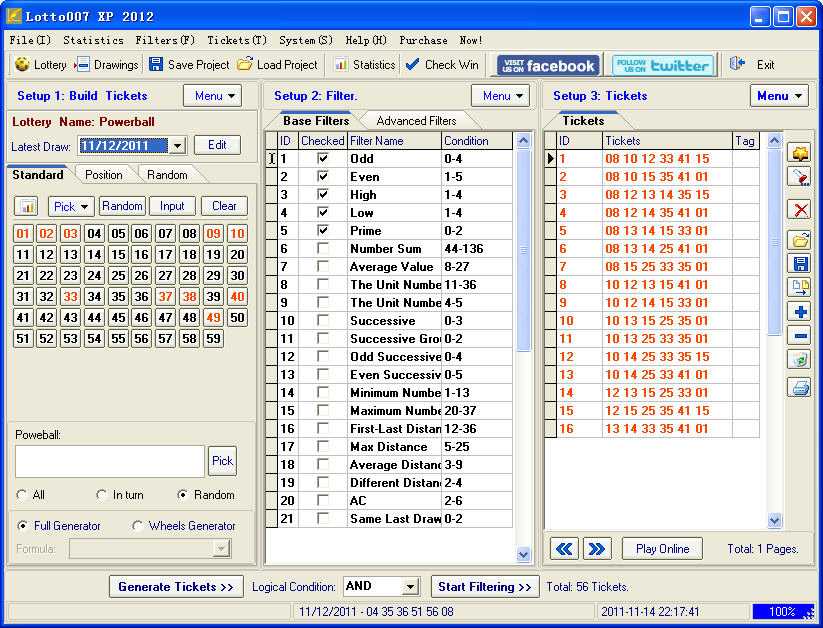 Lotto007 For Pick 3 Pick 4 System