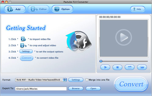 Pavtube FLV Converter for Mac