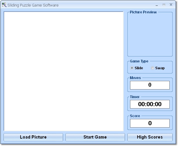 Sliding Puzzle Game Software
