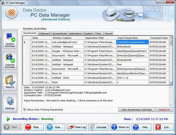 Employee Computer Monitoring