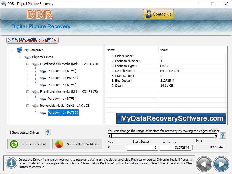 Memory card recovery tool, USB photo recovery application, picture recovery program, hard disk media restoration tool, system data recovery software, camera image recovery application, utility recoup damage images 