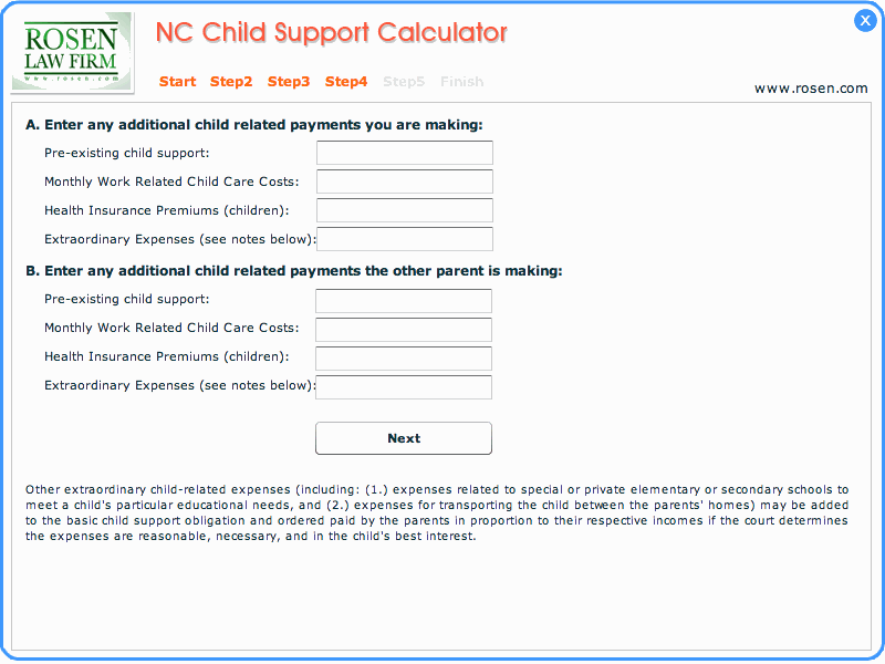 North Carolina Child Support