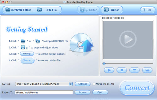 Pavtube Blu-Ray Ripper for Mac