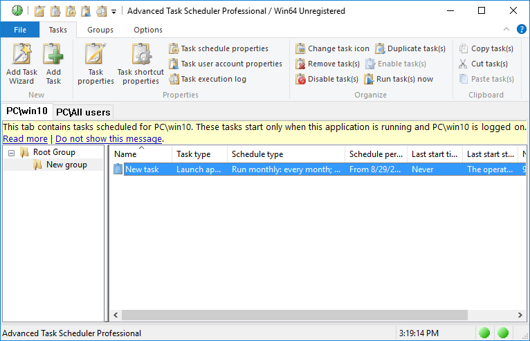windows task scheduler, task scheduler, task, schedule, scheduling, scheduler, automate, program, network, auto, start, run, app