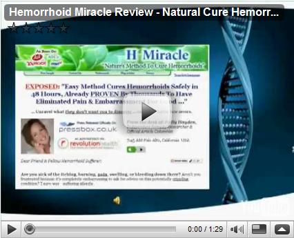 hemorrhoid miracle