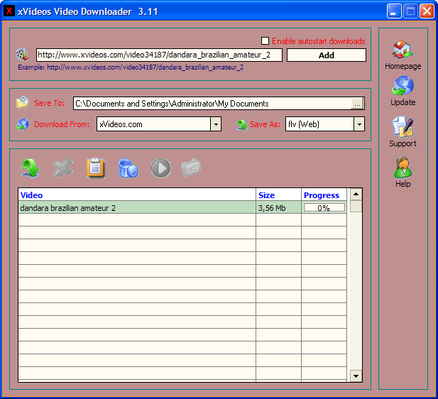xVideos  Video Downloader