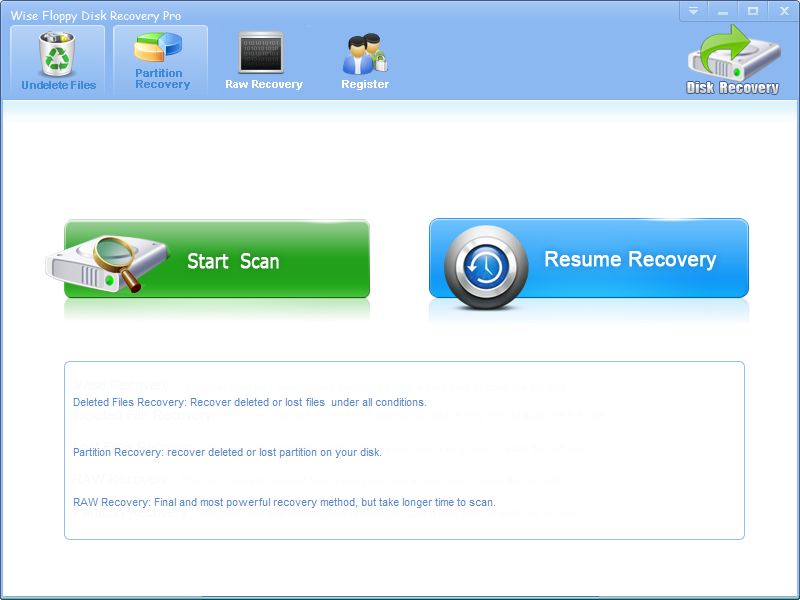 Wise Floppy Disk Recovery