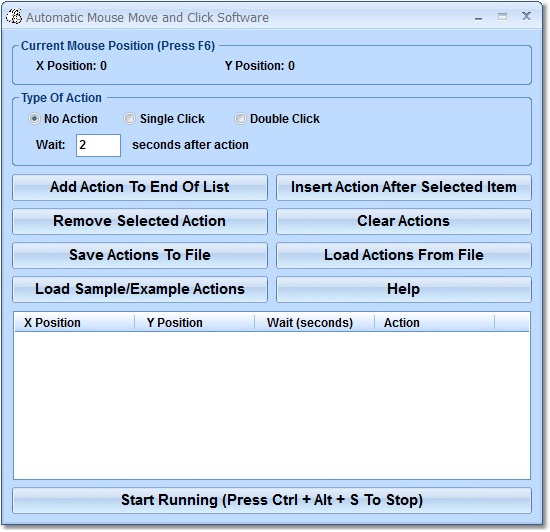 Automatic Mouse Move and Click Software