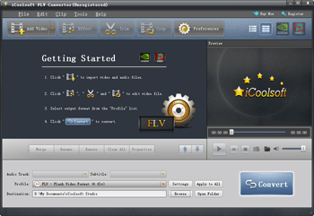 iCoolsoft FLV Converter