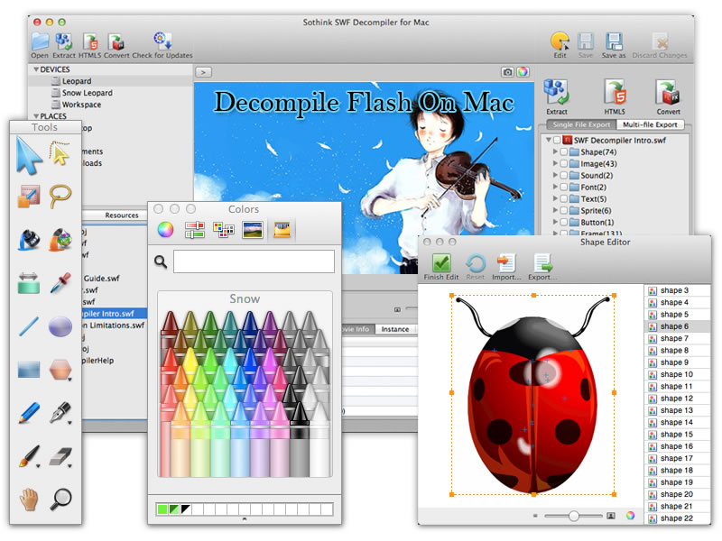 Flash Decompiler for Mac
