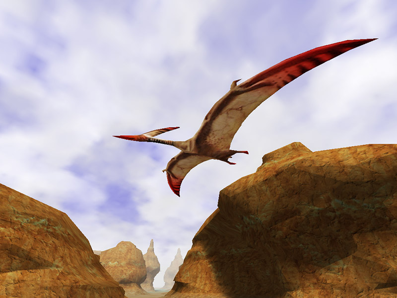 Canyon Flight 3D Screensaver for Mac OS X
