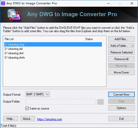 DWG to JPG Converter Pro 2010.5