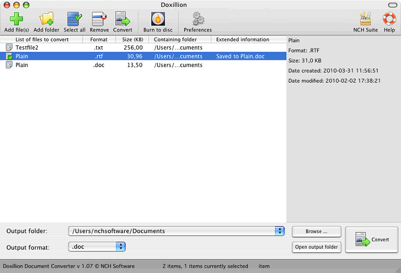 Doxillion Document Converter