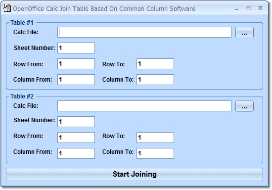 OpenOffice Calc Join Table Based On Common Column 
