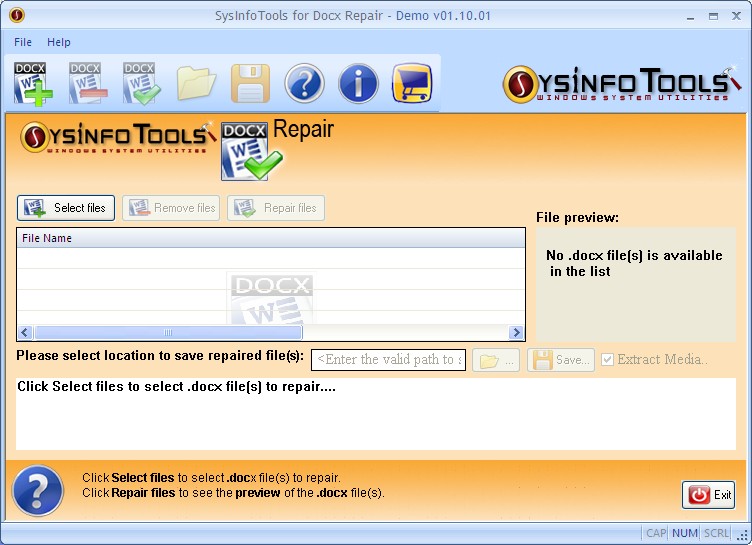 SysInfoTools Docx Repair