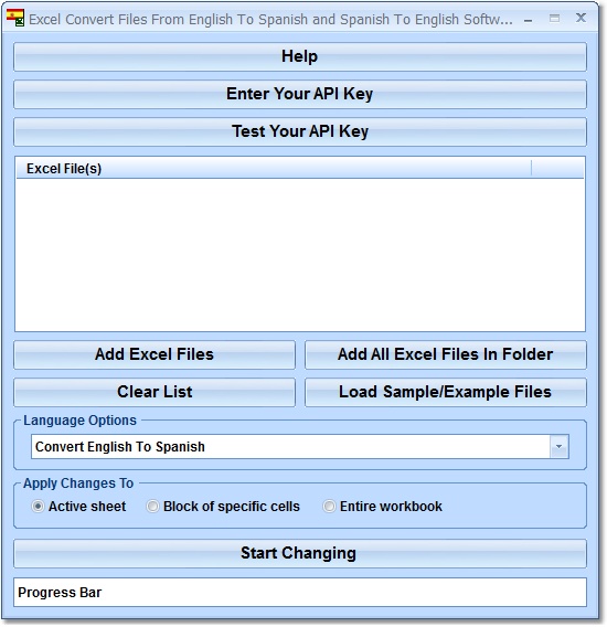 Excel Convert Files From English To Spanish and Sp