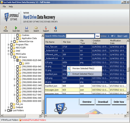 Data Recovery Software for Hard Drive