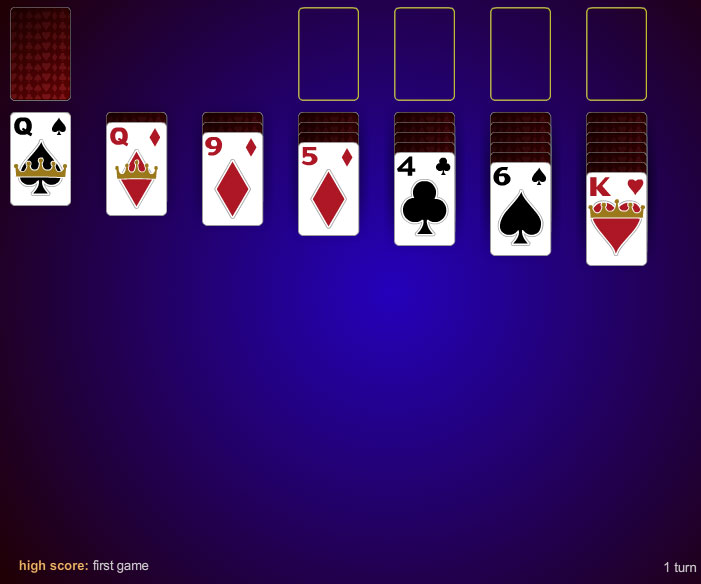Infinite Pass Klondike Solitaire