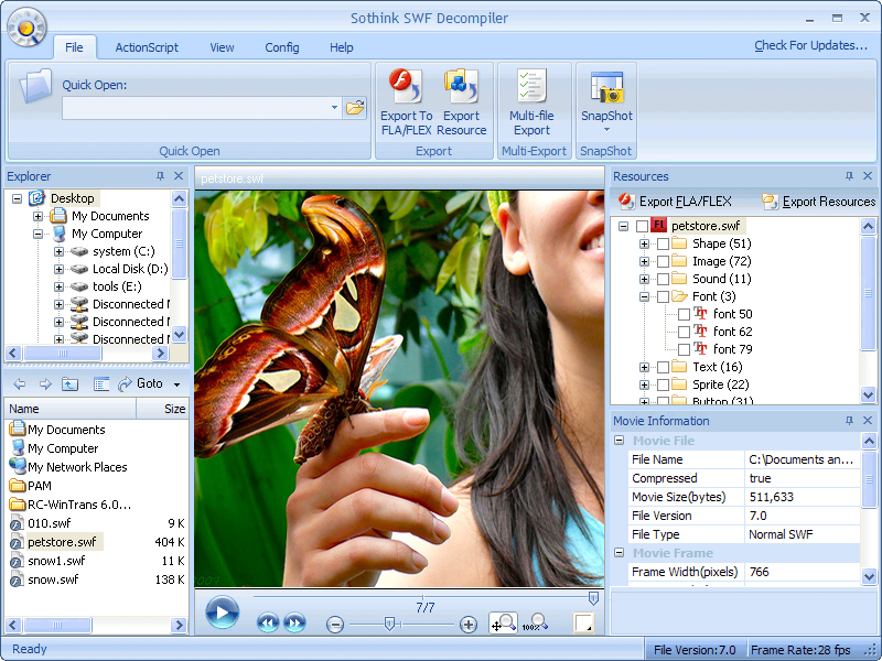 Flash SWF Decompiler (Germany)