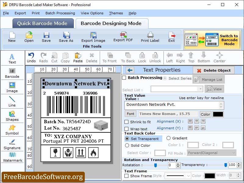 Barcode, designer, utility, makes, multiple, labels, creates, multiple, images, generates, customized, coupons, tags, badges, pictures, linear, 2D, font, text, pencil, arc, PC, ellipse, rectangle, triangle, business, application