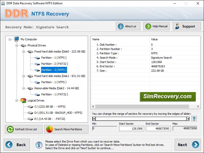 NTFS, file , folder, Partition, recovery, software, utility, retrieve, recover, lost, deleted, data, system, crash, virus, infected, corrupted, power, failure, formatted, inaccessible, hard, disk, drive, malfunctioning, computer, Desktop, laptop