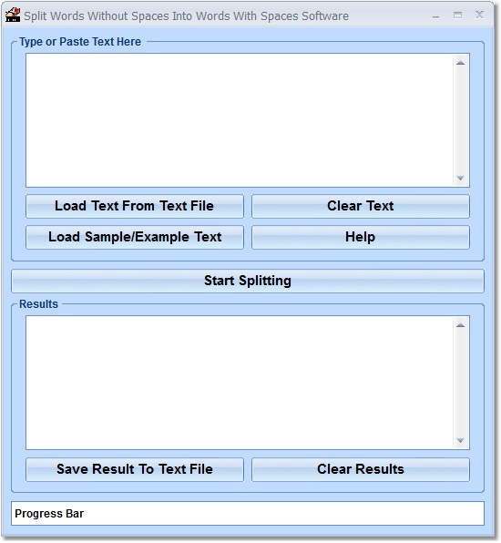 Split Words Without Spaces Into Words With Spaces 