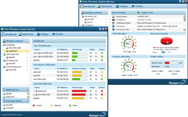 ManageEngine Free Windows Health Monitor